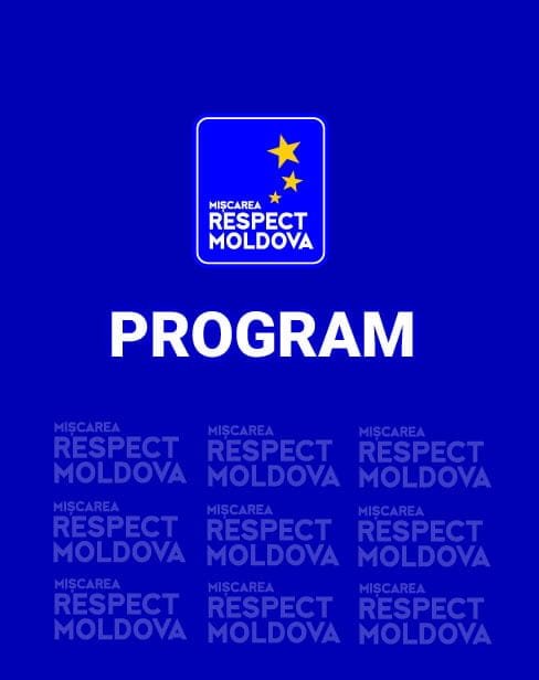 Programul Partidului Politic Mișcarea Respect Moldova (PDF)