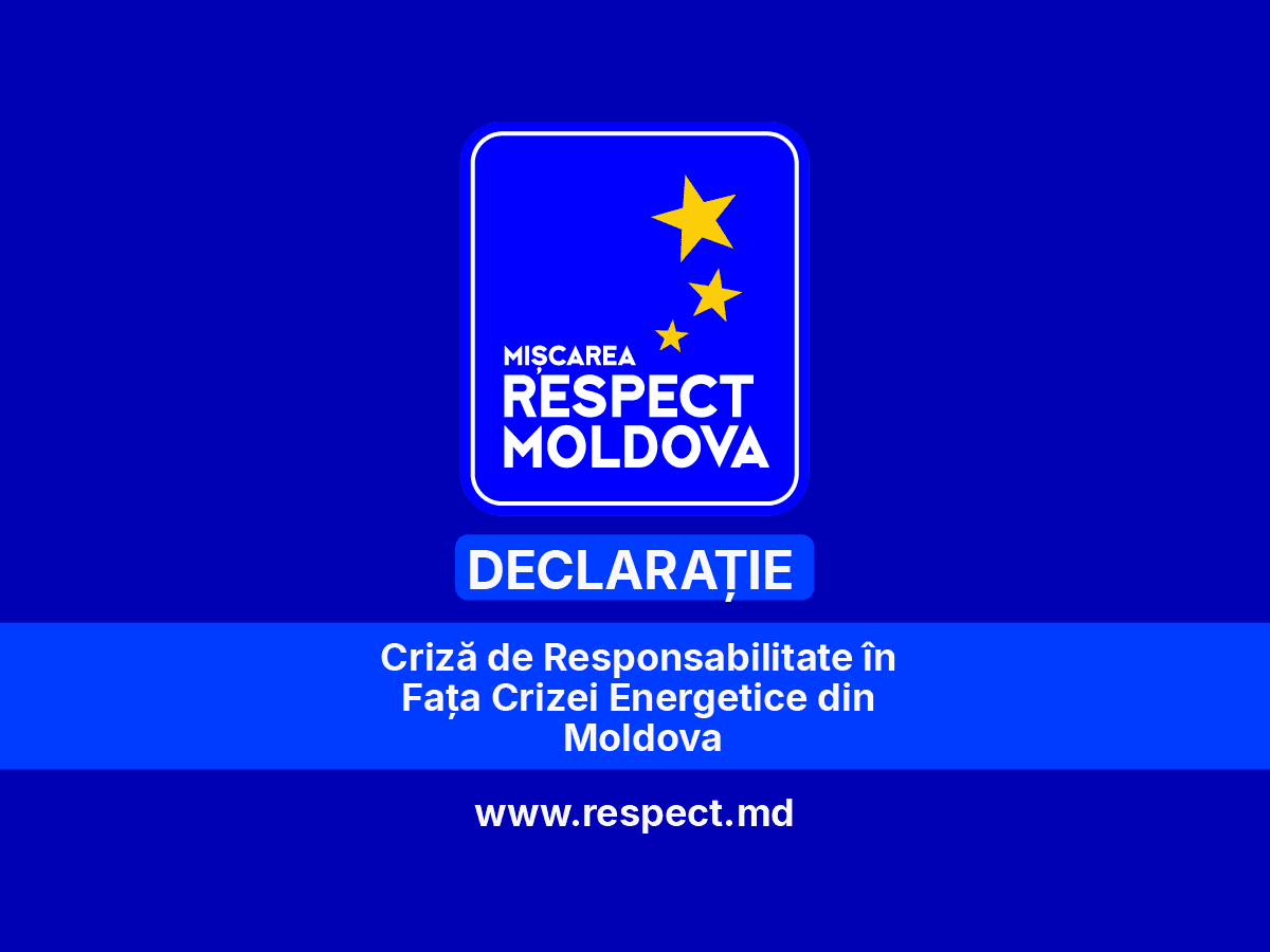 Criză de Responsabilitate în Fața Crizei Energetice din Moldova