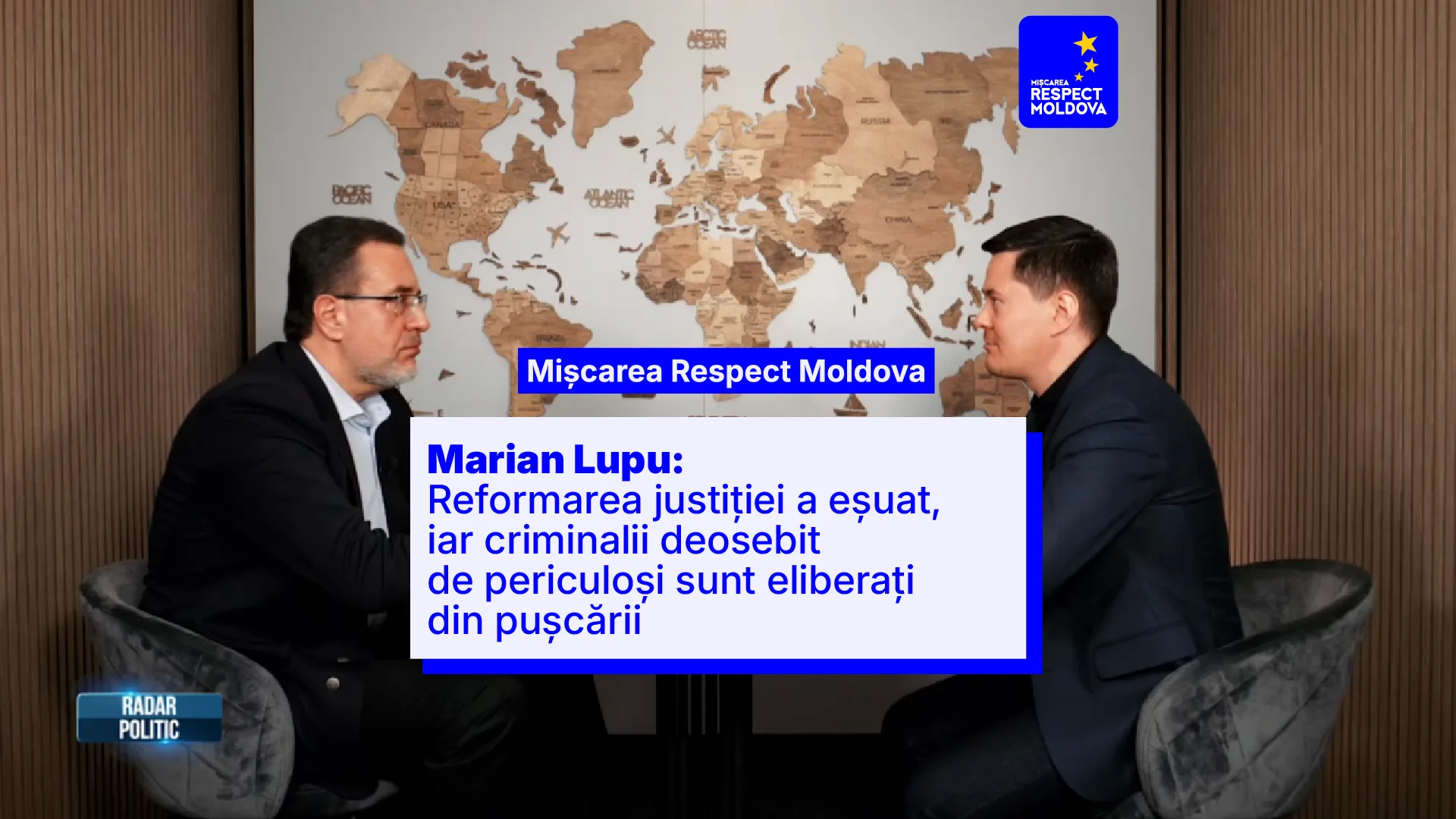 Marian Lupu: Reformarea justiției a eșuat, iar criminalii deosebit de periculoși sunt eliberați din pușcării
