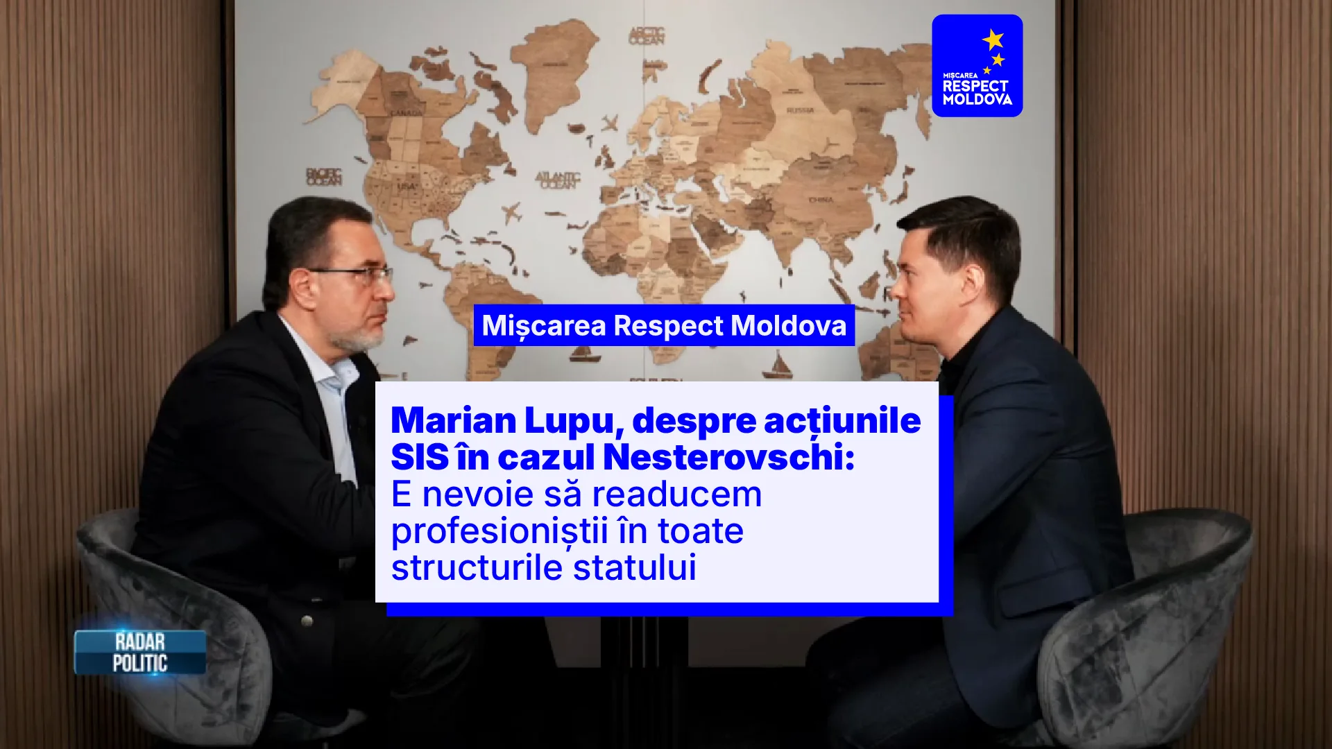 Marian Lupu, despre acțiunile SIS în cazul Nesterovschi: E nevoie să readucem profesioniștii în toate structurile statului