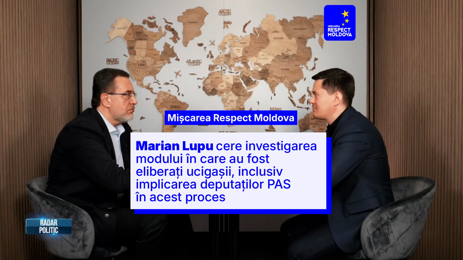 Marian Lupu cere investigarea modului în care au fost eliberați ucigașii, inclusiv implicarea deputaților PAS în acest proces