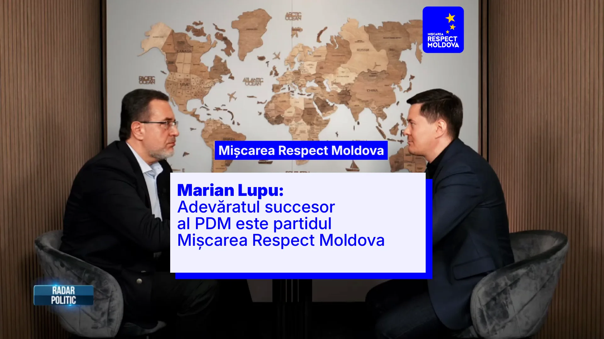 Marian Lupu: Adevăratul succesor al PDM este Partidul „Mișcarea Respect Moldova”