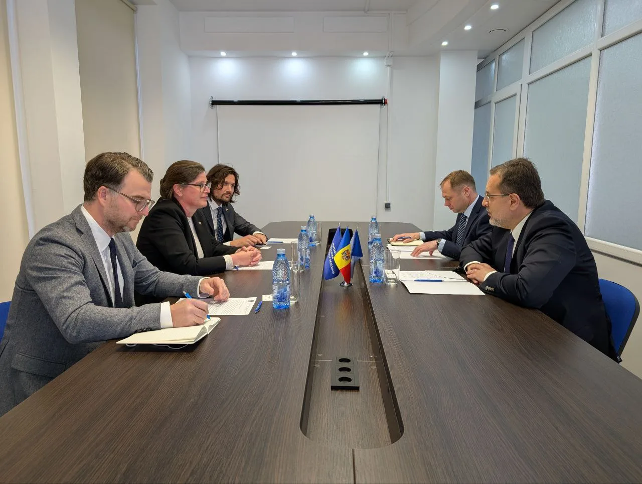 Întrevederea președintelui Partidului „Mișcarea Respect Moldova”, Marian Lupu, cu Ambasadoarea Suediei în Republica Moldova, E.S. Katarina Fried