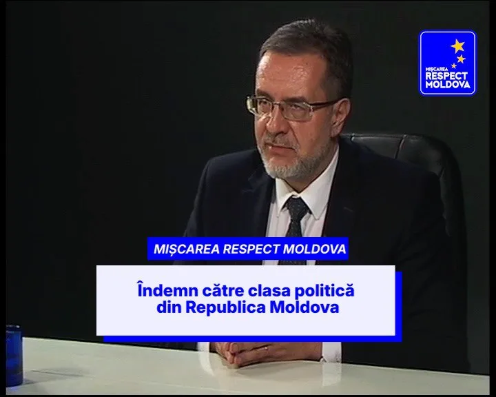 Președintele „Respect Moldova”, Marian Lupu, îndeamnă clasa politică să renunțe la discursul de ură