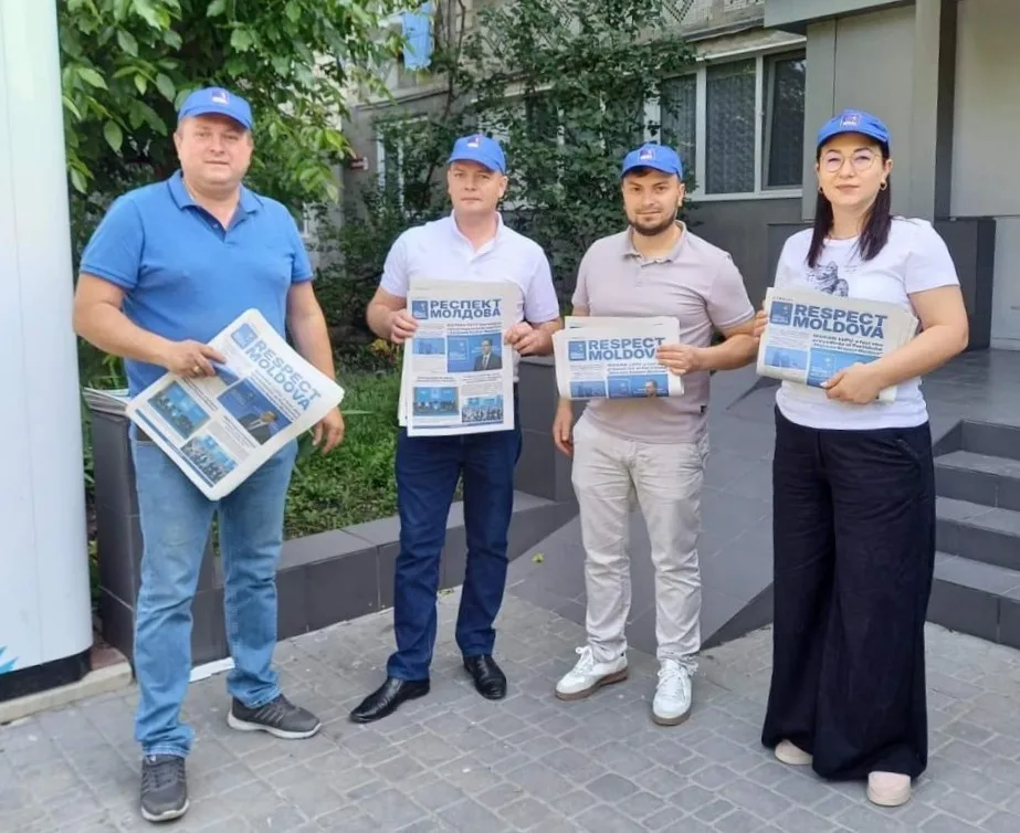 Echipa „Respect Moldova” continuă dialogul cu cetățenii în raioanele din țară