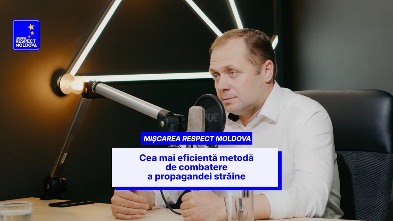 Vicepreședintele „Respect Moldova”, Radu Burduja: Sărăcia și lipsa reformelor creează un teren fertil pentru propagandă și dezinformare