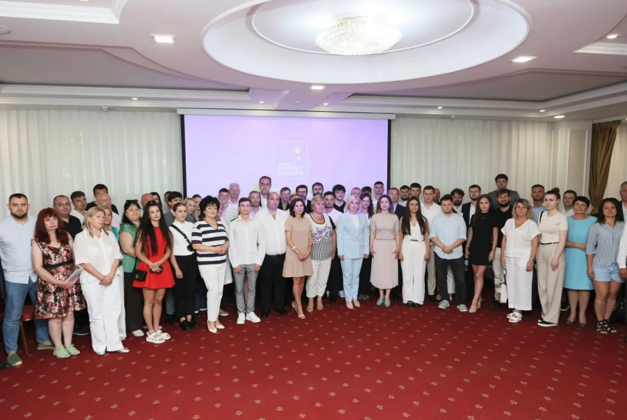 „Respect Moldova”, tot mai puternică la Chișinău. A fost creată Organizația Primară Botanica a formațiunii
