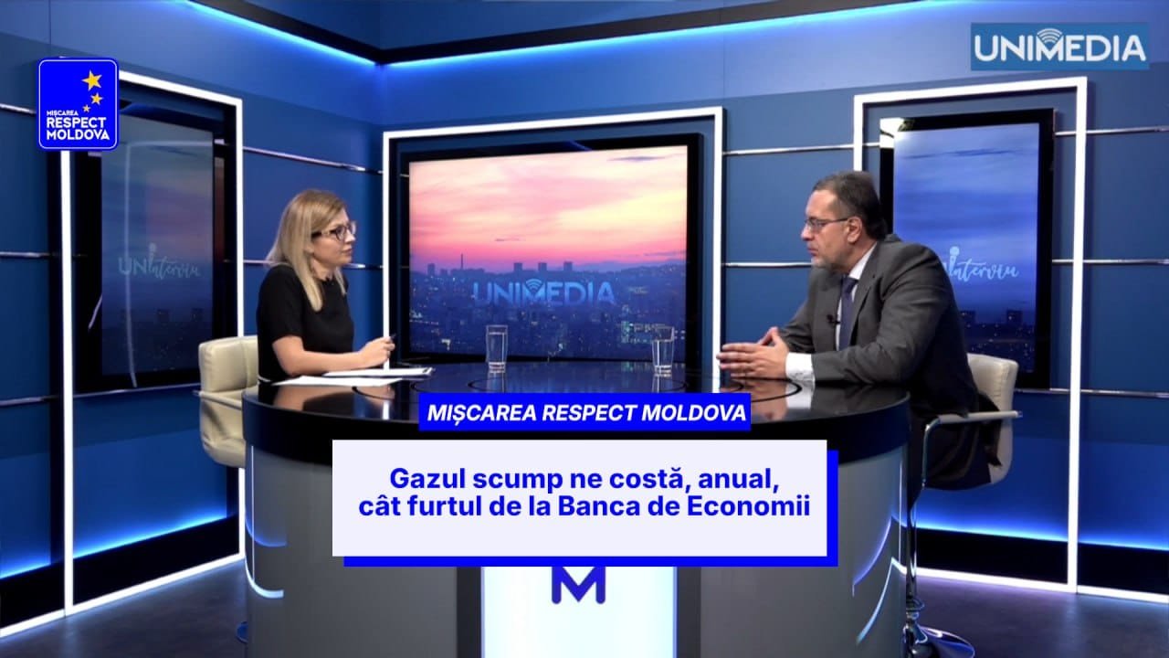 Președintele „Respect Moldova”, Marian Lupu: Gazul scump ne costă, anual, cât furtul de la Banca de Economii