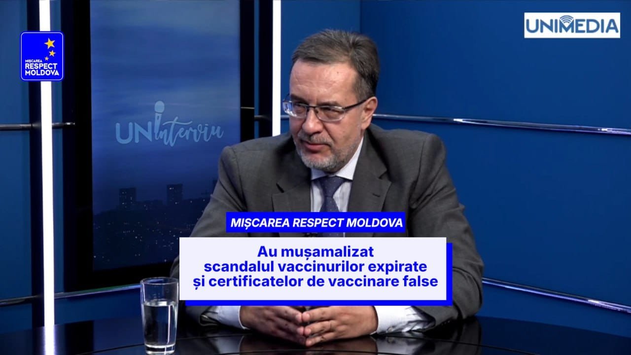 Președintele „Respect Moldova”, Marian Lupu: Guvernarea a mușamalizat scandalul vaccinurilor expirate și certificatelor de vaccinare false