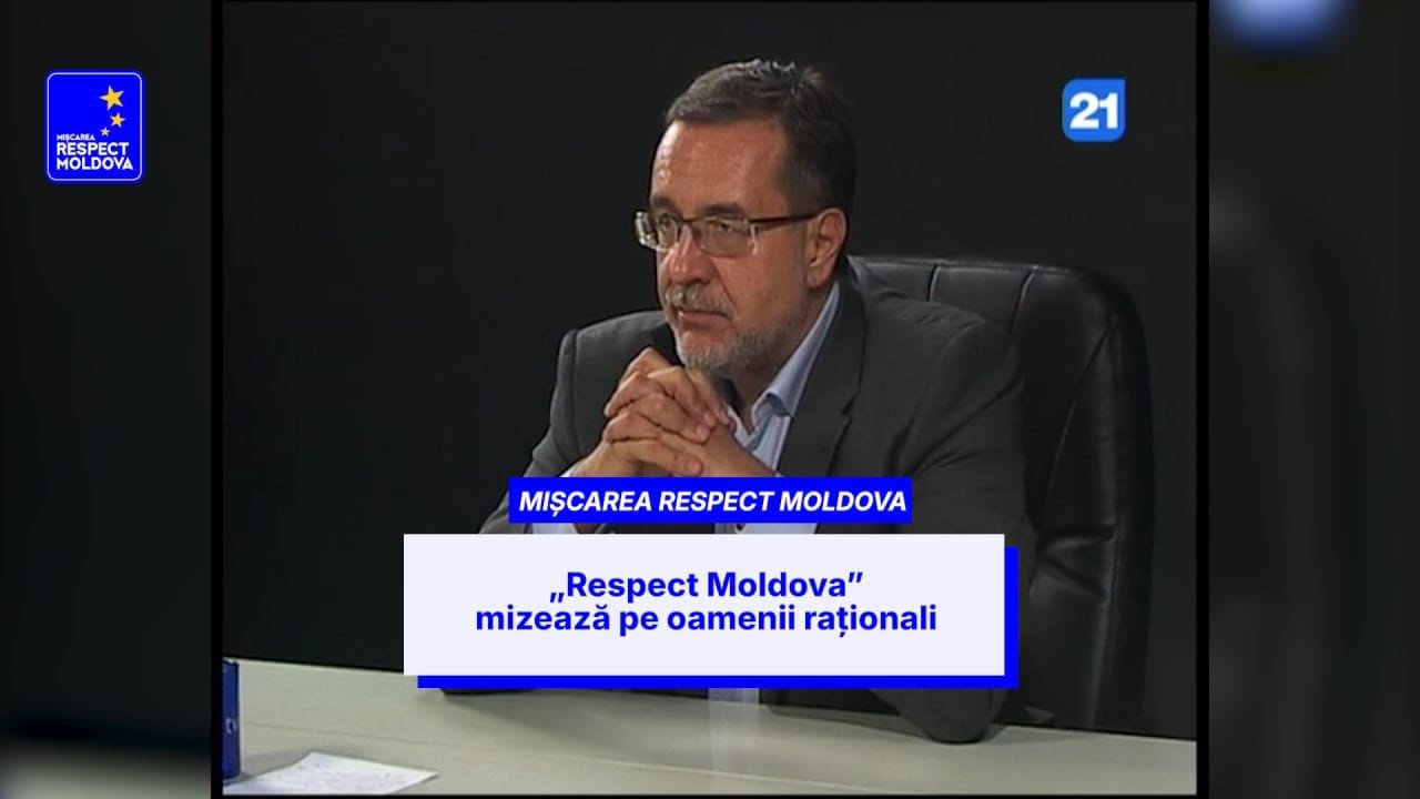Președintele „Respect Moldova”, Marian Lupu: Mizăm, în primul rând, pe oamenii cu rațiune, care nu se lasă nici măguliți, nici speriați, nici șantajați