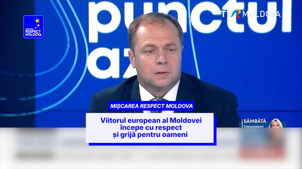 Radu Burduja: Viitorul european al Moldovei începe cu respect și grijă pentru oameni