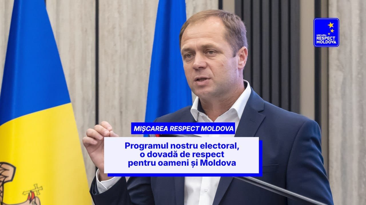 Radu Burduja: Am elaborat un program electoral pentru oameni și pentru Moldova