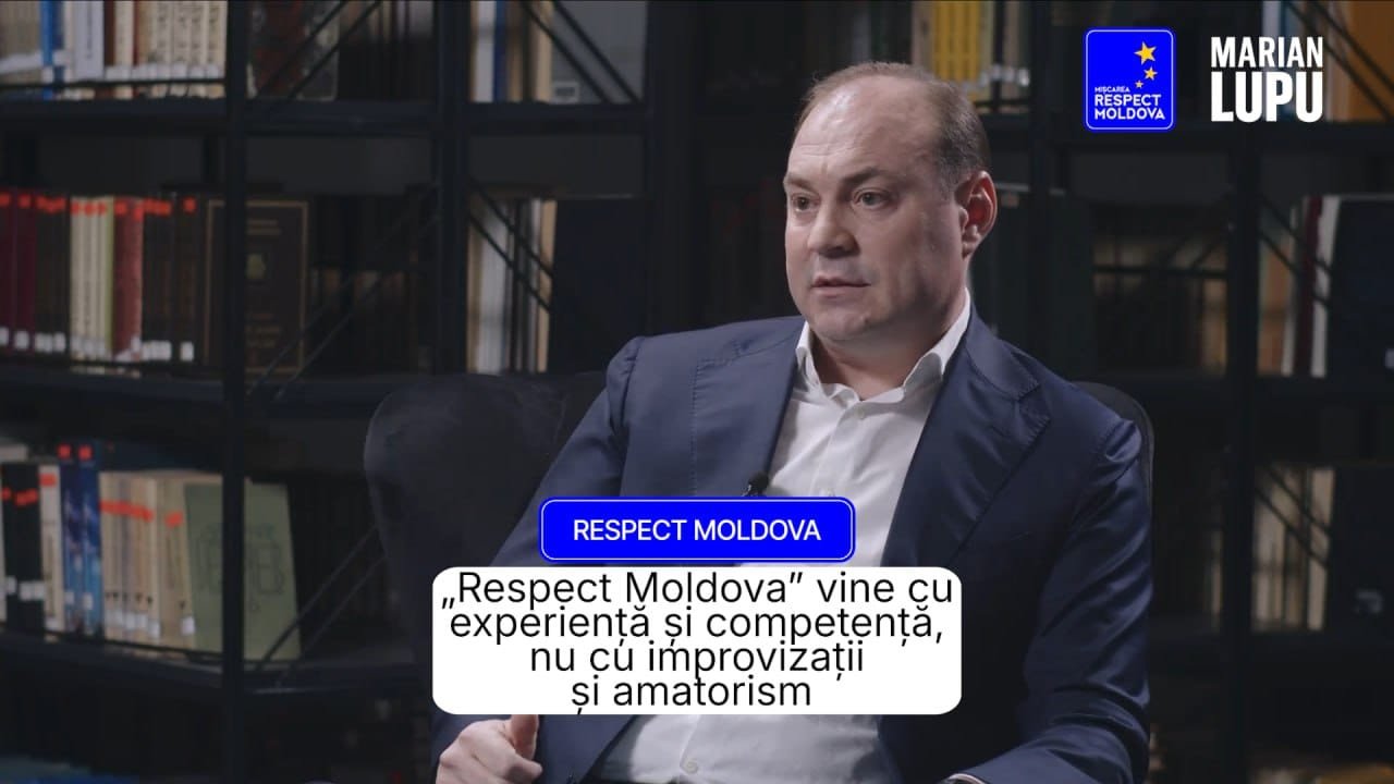 „Respect Moldova” vine cu experiență și competență, nu cu improvizații și amatorism