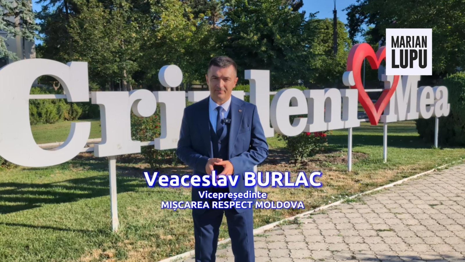 Veaceslav Burlac: „Faptele vorbesc pentru noi. Respect pentru Criuleni, Respect Moldova!”