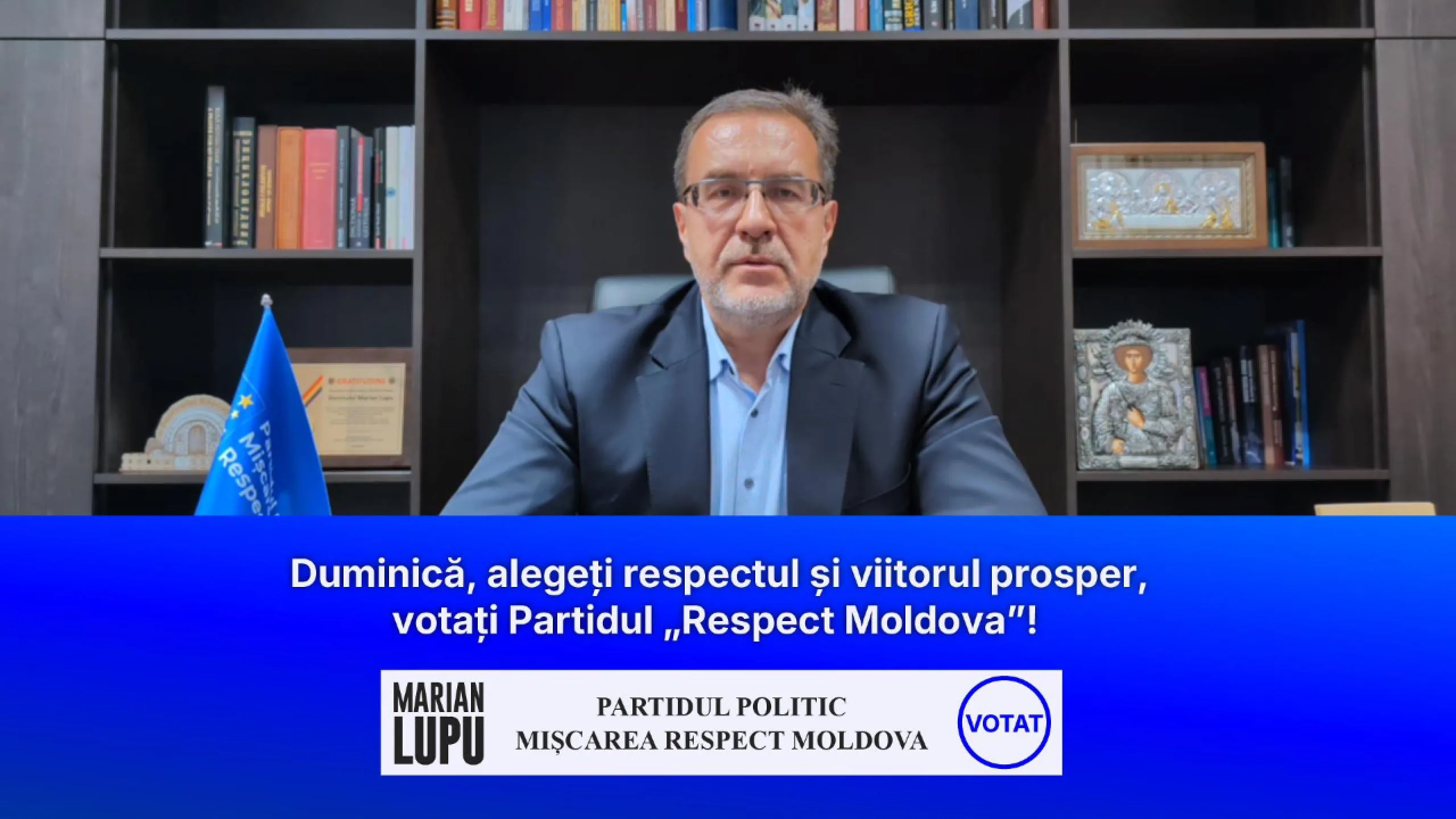 Îndemnul la vot al lui Marian Lupu la alegerile parlamentare din 28 septembrie 2025