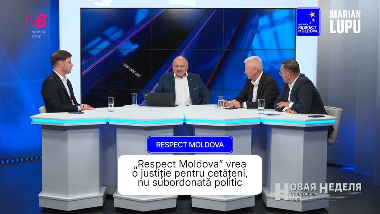 Victor Micu: „Respect Moldova” vrea o justiție pentru cetățeni, nu subordonată politic