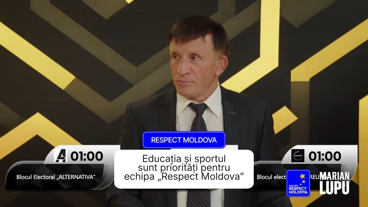 Veaceslav Manolachi: „Respect pentru educație și sport – temelia unei națiuni sănătoase”