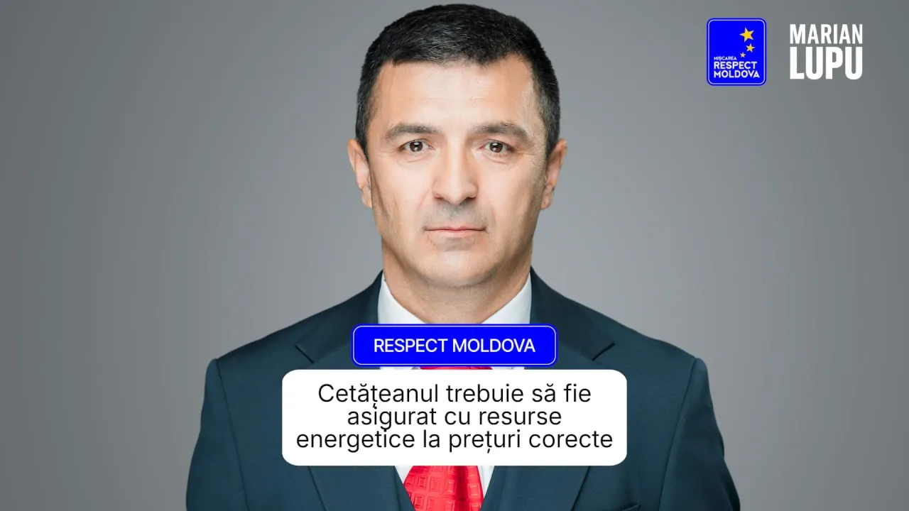 Veaceslav Burlac: Moldovenii trebuie să fie asigurați cu resurse energetice la prețuri corecte