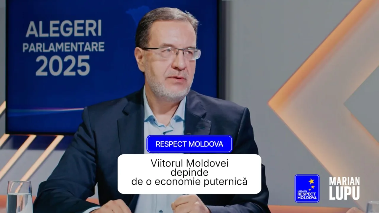 Marian Lupu: Viitorul Moldovei depinde de o economie puternică