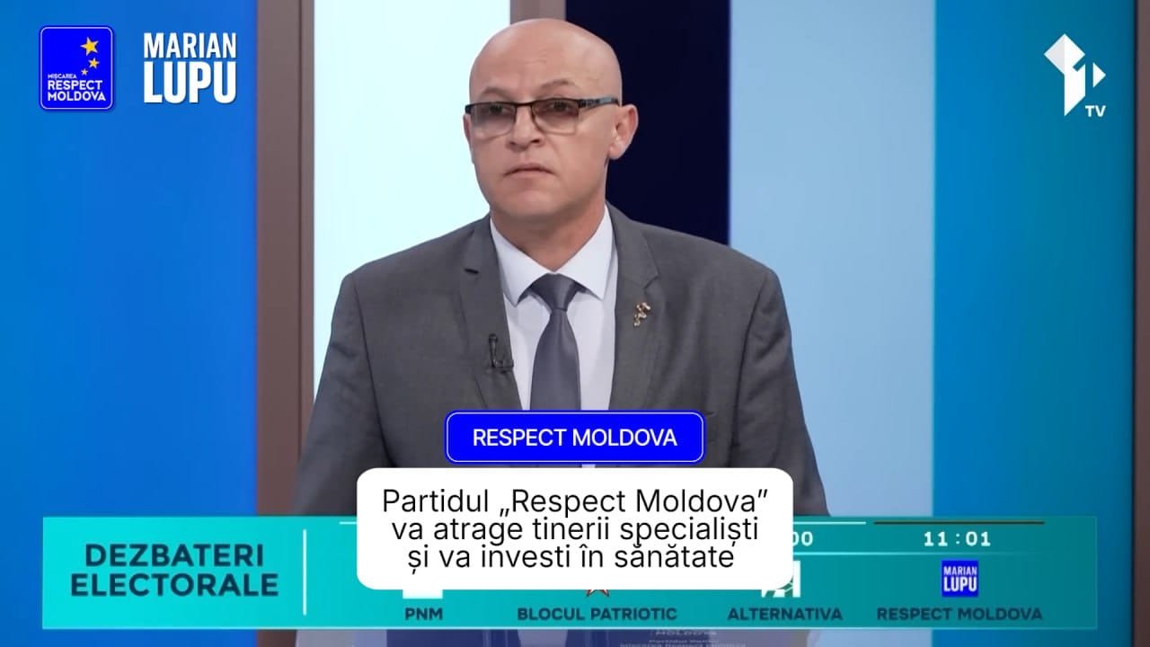 Igor Curov: „Vom investi în sănătate, pentru ca pacienții și medicii să fie tratați cu Respect”
