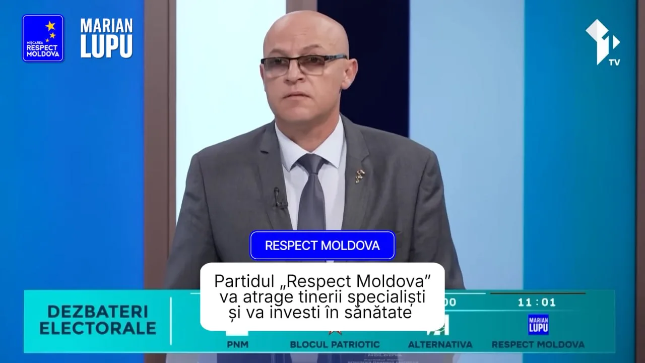 Igor Curov: „Vom investi în sănătate, pentru ca pacienții și medicii să fie tratați cu Respect”