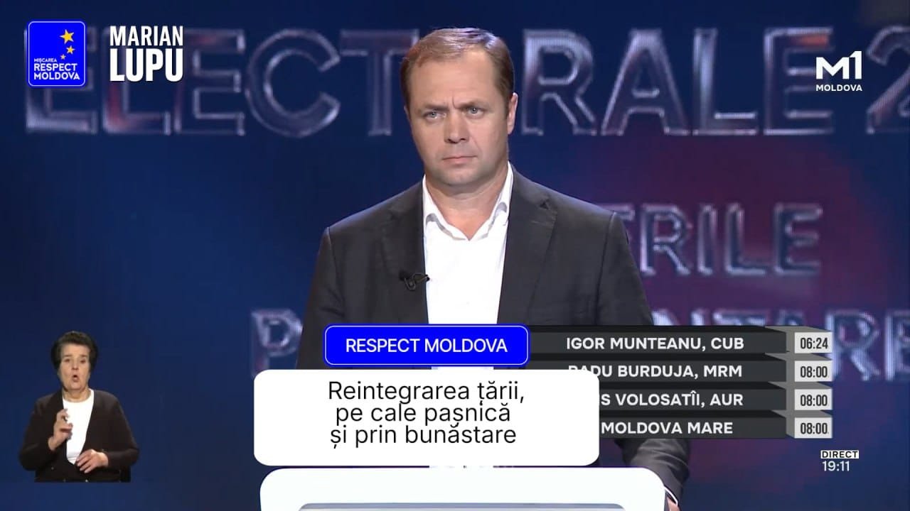 Radu Burduja: „Vom reintegra țara, cu Respect pentru locuitorii de pe ambele maluri ale Nistrului”