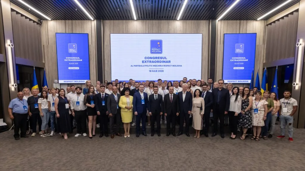 Congresul III Extraordinar: Respect Moldova își alege conducerea nouă — Veaceslav Burlac, președinte, cu mesaj de susținere din partea PSD România